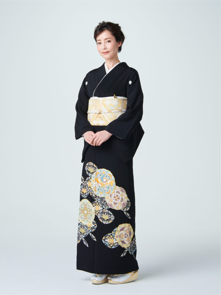 黒留袖_華文七宝